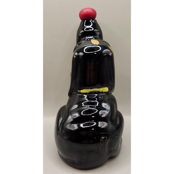 Vintage Booze Hound Decanter Original Stopper Yellow Barrel - Picture 3 of 6